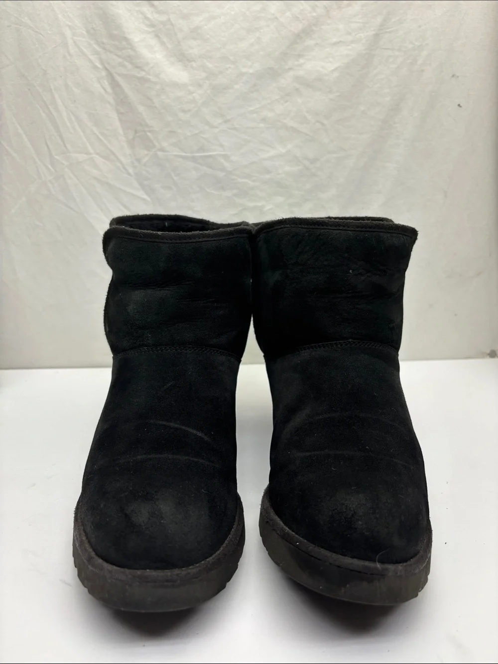 UGG black women’s boots, SZ 9.5, box 76